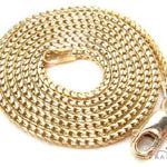 10k Yellow Gold Solid Franco Link Chain 24 Inches 2mm   63802 - Image 6