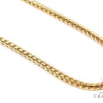 10K Yellow Gold Solid Franco Link Chain 26 Inches 2mm   63803 - Image 1