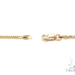 10K Yellow Gold Solid Franco Link Chain 26 Inches 2mm   63803 - Image 5