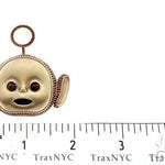 10K Gold Special Custom Teletubby Po Red Ruby Cartoon Character Pendant 65318 - Image 6