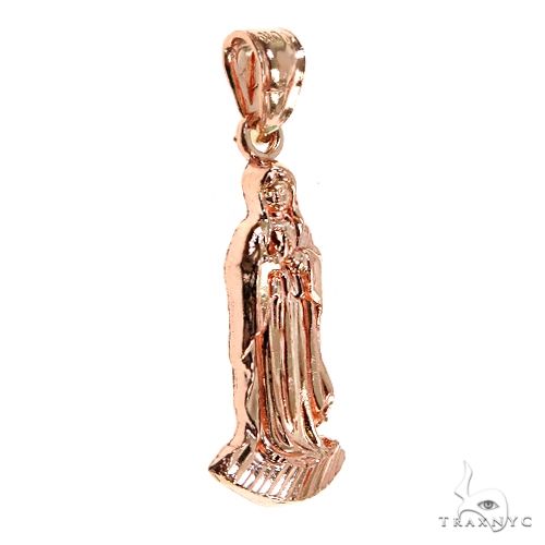 10K Gold Virgin Mary Charm Pendant 67554 | TraxNYC