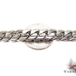 10K White Gold Miami Cuban Link Chain 23 Inches 10mm   32008 - Image 3