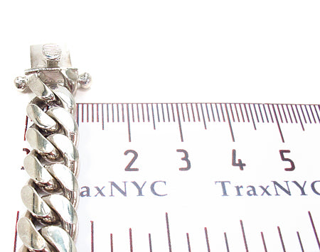 10K White Gold Miami Cuban Link Chain 23 Inches 10mm   32008 - Image 7