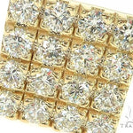 10K Yellow Gold 4 Row Diamond Ring 65991 - Image 3