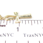 10K Yellow Gold Ankh Cross Crucifix 33927 - Image 6