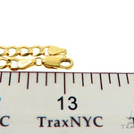 10k Yellow Gold Solid Curb Link Chain 26 Inches 4.7mm 57241 - Image 6