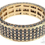 10K Yellow Gold Diamond Wedding Band 65470 - Image 6