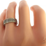 10K Yellow Gold Diamond Wedding Band 65470 - Image 8