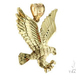 10K Gold Eagle Pendant 65811 - Image 2
