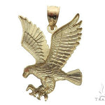 10K Gold Eagle Pendant 65811 - Image 3