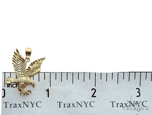 10K Gold Eagle Pendant 65811 - Image 6