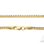 10k Yellow Gold Franco Link Chain 24 Inches 2mm 65431 - Image 5