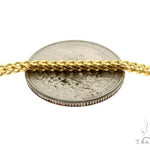 10k Yellow Gold Franco Link Chain 30 Inches 2mm 61597 - Image 3