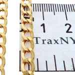 10K Yellow Gold Hollow Cuban Curb Link Chain 20 Inches 5mm 65456 - Image 7