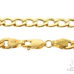 14K Yellow Gold Hollow Cuban Curb Link  20 Inches 5mm 63933 - Image 4