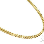 10K Yellow Gold Hollow Franco Link Chain 22 Inches 2.8mm   64045 - Image 2