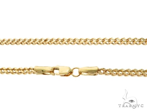 10k Yellow Gold Franco Link Chain 26 Inches 2mm 61595 - Image 5