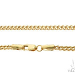 10k Yellow Gold Hollow Franco Link Chain 28 Inches 2mm 61596 - Image 5
