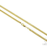 10K Yellow Gold Hollow Franco Link Chain 30 Inches 2.8mm   61591 - Image 1