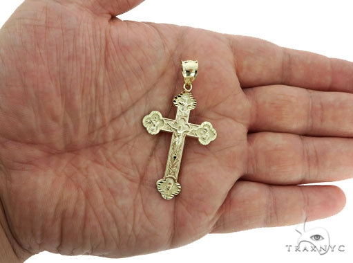10K Gold Jesus Cross, photo 4 of 6