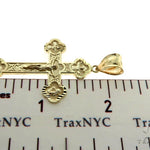 10K Gold Jesus Cross 57069 - Image 6