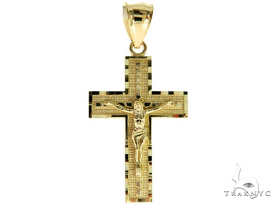 10K Gold Jesus Cross 57084 - Image 1