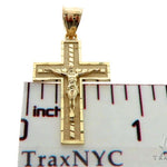 10K Gold Jesus Cross 57084 - Image 6