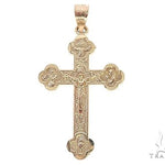 10K Gold Jesus Cross 65487 - Image 1