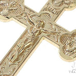 10K Gold Jesus Cross 65487 - Image 4