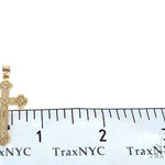 10K Gold Jesus Cross 65487 - Image 6