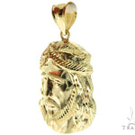 10K Gold Jesus Pendant S 57092 - Image 3