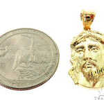 10K Gold Jesus Pendant S 57092 - Image 5