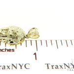 10K Gold Lion Head Pendant 56882 - Image 5