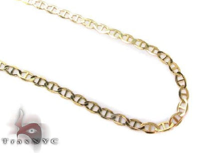 10K Yellow Gold Mariner Link Chain 26 Inches 2.3mm   63834 - Image 1