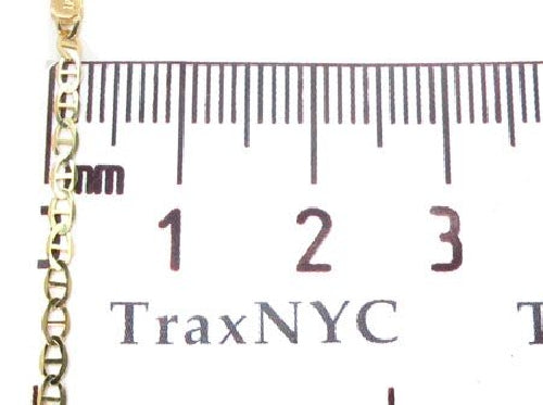 10K Yellow Gold Mariner Link Chain 26 Inches 2.3mm   63834 - Image 6
