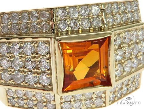 10K Yellow Gold Prong Diamond Band 63467 - Image 3