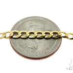 10k Yellow Gold  Curb Link Chain 26 Inches 4mm   57243 - Image 3