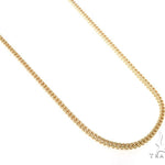 10k Yellow gold Hollow Franco Link Chain 2mm  20 Inches   57649 - Image 1
