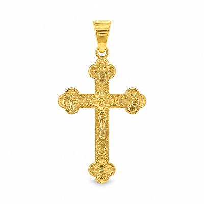 10K Gold Jesus Cross