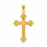10K Gold Jesus Cross 65487