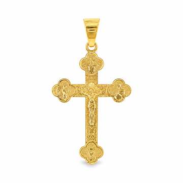 10K Gold Jesus Cross