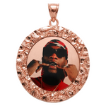 10K Nugget Photo Pendant 71434