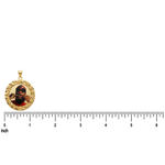 10K Nugget Photo Pendant 71434