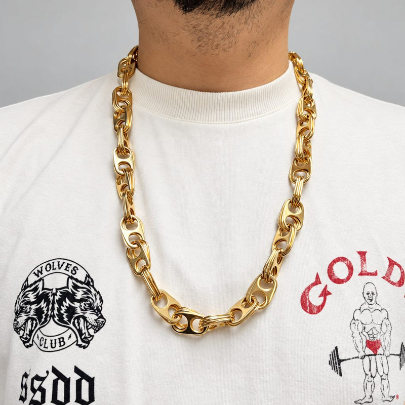 10K Soda Tab Chain, view 2