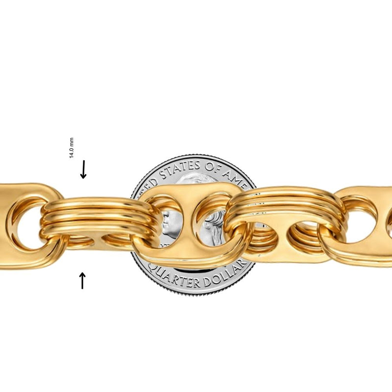 10K Soda Tab Chain, view 9