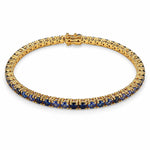 10 Pointer Water Sapphire Tennis Bracelet 67488