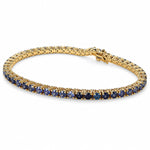10 Pointer Water Sapphire Tennis Bracelet 67488