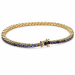 10 Pointer Water Sapphire Tennis Bracelet 67488