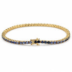 10 Pointer Water Sapphire Tennis Bracelet 67488