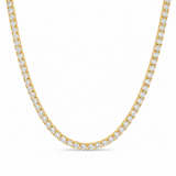 14K Gold 10 Pt Lab-Grown Diamond Tennis Chain 71708